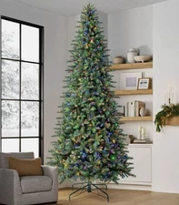 Member's Mark 12' Augusta Pine Pre-Lit COLOR Christmas Tree 12 Foot Twelve Ft