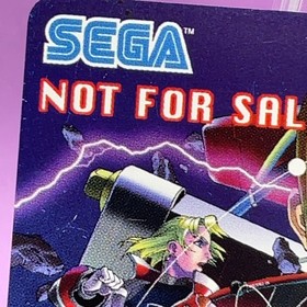 Burning Rangers Sega Saturn Phone Card Sonic Team Shou Amabane Promo1998 Game