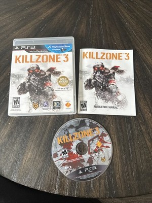 PlayStation 3 PS3 Game Killzone 3 CIB Complete In Box 