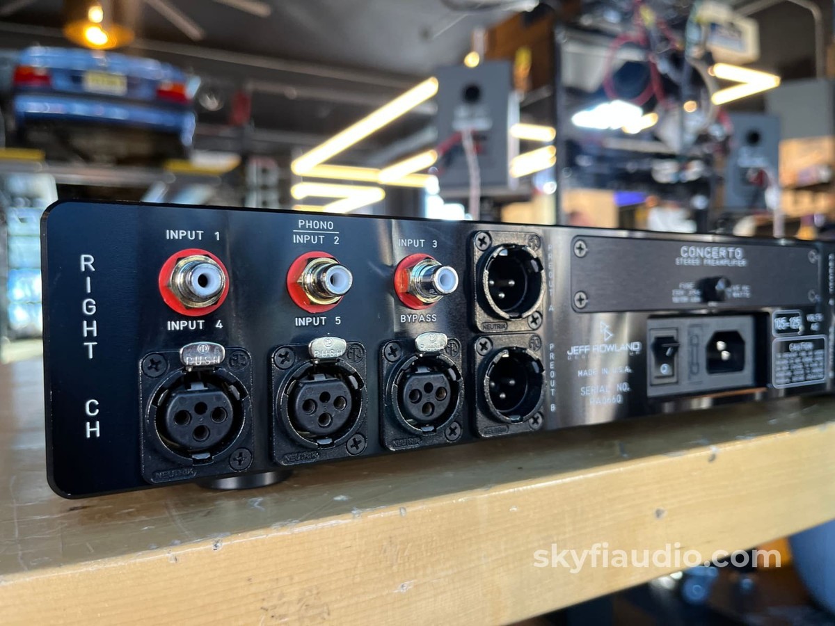 JEFF ROWLAND CONCERTO INTEGRATED 美品 Jeff Rowland Concerto Preamplifier - Beautifully Made | eBay