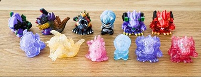 2025 Godzilla vs Evangelion Sofvi Chronicle Figure Set of 12 types WITHOUT BOX