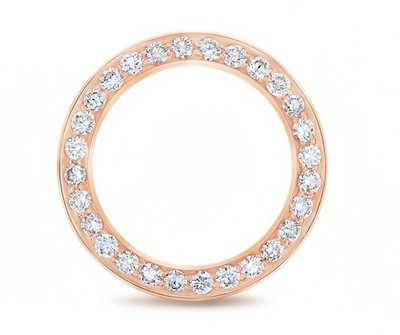 NATURAL DIAMOND BEZEL FOR ROLEX PRESIDENT & DATEJUST 26MM WATCH 2CT ROSE GOLD