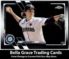2021 Topps Chrome Update Logan Gilbert #USC70 Seattle Mariners Rookie MLB 
