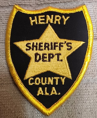 AL Henry County Alabama Sheriff's Department Patch(3.5in)