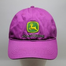 John Deere Pink Adjustable Baseball Cap 100 Cotton Hat Women
