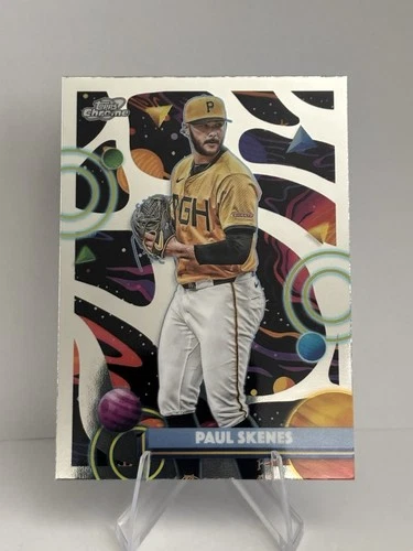 2025 Topps Chrome Cosmic Baseball PAUL SKENES card #100 PITTSBURGH PIRATES