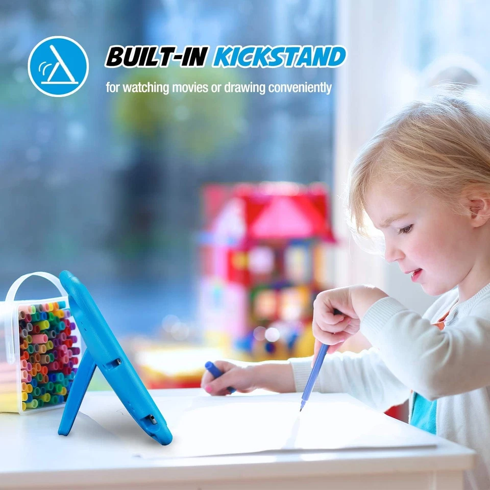 ProCase Kids Case for iPad 9.7 2018 2017 (6th 5th Gen) / Pro / Blue  - Image 3 of 4