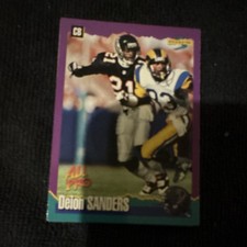 Score 1994 Deion Sanders #4 All Pro Atlanta Falcons NFL Football Card