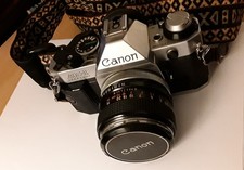 Canon AE-1 Program 35mm Film Camera