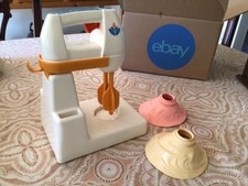 Vintage Fisher Price Kitchen Mixer, 4 Pieces - Needs Cleaning