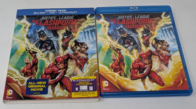 Justice League: The Flashpoint Paradox (Blu-ray + DVD) w/slipcover