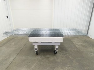 Husky WBS22-4-3M-EZ Cable Tray 2"x8"x8' Easy Connect Wire Basket Lot of 13