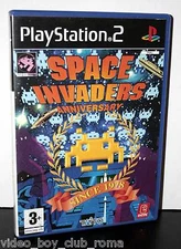 SPACE INVADES ANNIVERSARY GAME USED GREAT CONDITION SONY PS2 ITALIAN EDITION