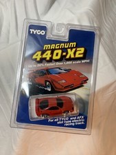 Vtg Tyco Magnum 440-X2 Red Ferrari Slot Car