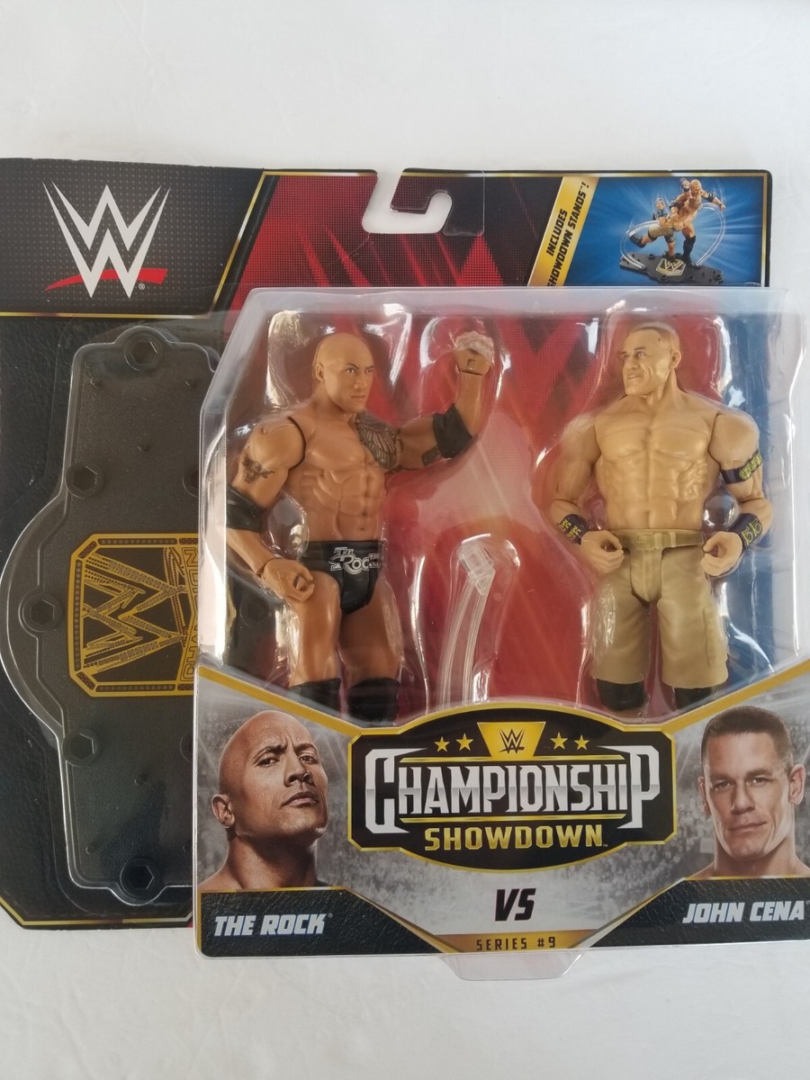 WWE Championship Showdown Series 9 Two-Pack The Rock vs John