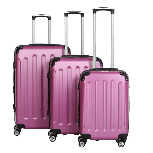 Glüückskind Luxus Koffer Trolley Kofferset aus ABS in 6 Farben M L XL oder Set - Bild 9 von 23