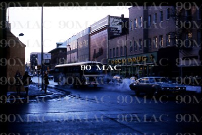 RTC. FLXIBLE BUS #2500. Cedar Rapids (IA). Original Slide 1971. 