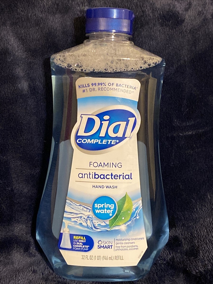 DIAL FOAMING Antibact Hand Soap Refill Spring Water 32 FL OZ