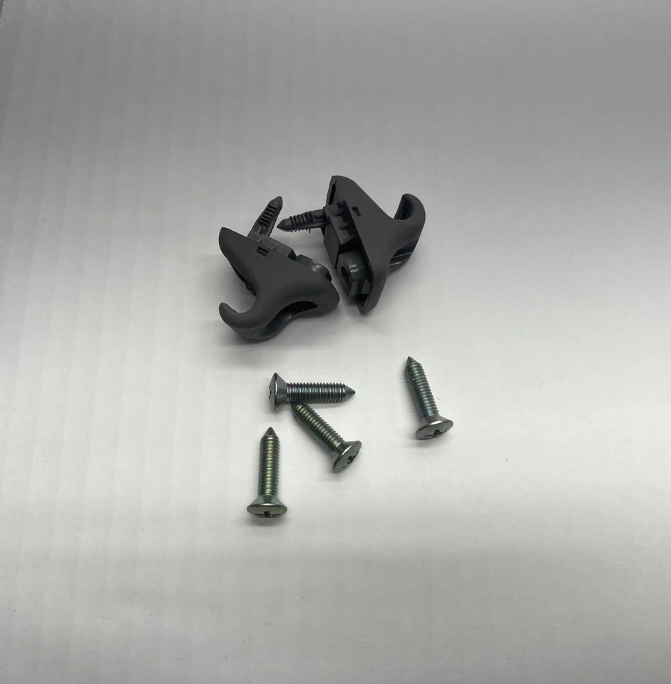 Juego de pares de parasoles lado derecho izquierdo Hyundai Accent 2012-2017 gris OEM Foto 2 de 4