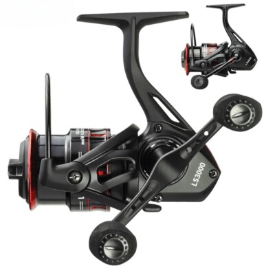 Fishing Spinning Reels Double Grip Deep Shallow Spool Carp Fishing Reels Fishing