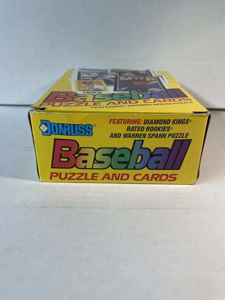Caja de cera de béisbol Donruss 1989 - 36 paquetes sellados de fábrica Foto 3 de 4