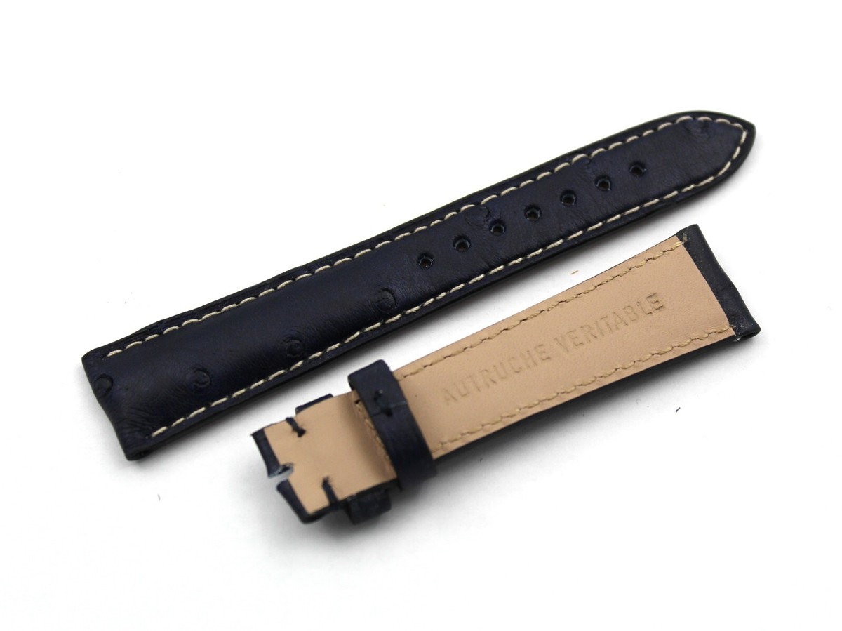 時計 18mm Tipo: LeCoultre Ostrich WatchStraps 18mm Tipo: LeCoultre Ostrich WatchStraps - メルカリ