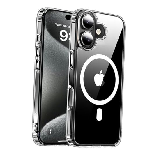 Magnetic for Case,Compatible with MagSafe,Not iPhone 16 Clear