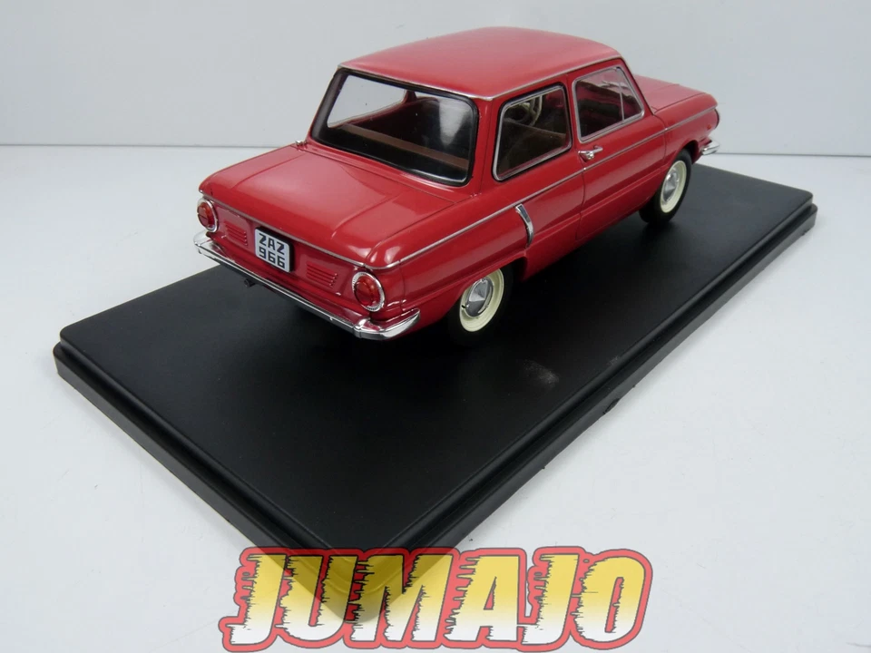 VQR43 Voiture 1/24 Hachette Roumanie : ZAZ 966 NSU Prinz 4 1967 - Immagine 4 di 4