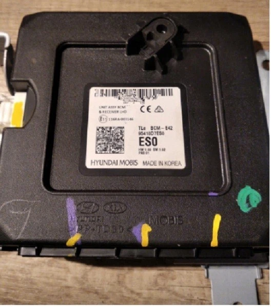 Hyundai Tucson III 2018 Control Module Unit Assy BCM 95410-D7ES0 95410D7ES0 eu,