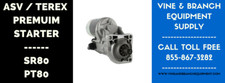 PREMIUM  REPLACEMENT STARTER FOR ASV /  TEREX / SR80 / PT80 