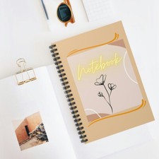 2023 Spiral Notebook/Daily planner/ Goals/To-do list - Ruled Line