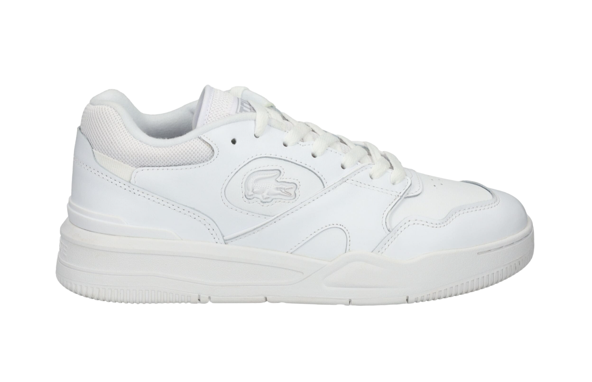 LACOSTE MENS WHITE SNEAKER LINESHOT 224 2 7-48SMA002521G | eBay