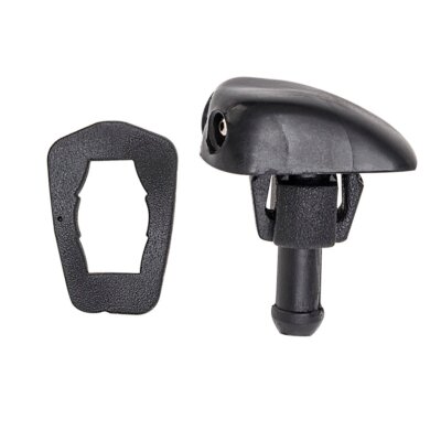 Windshield Washer Nozzles 2-Piece Universal Car Windshield Wiper Nozzle Sprayer - Washer Jet Sprinkler, Black Car Wiper Nozzle - Foto 14