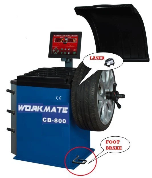 Dannmar DT50 Tire Changer, DB70 Balancer, And Weights