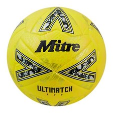 Mitre Soccer Ball League Ultimatch Evo Yellow/Yellow/Gold 4