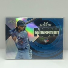 2022 Topps Chrome Update Baseball Bo Bichette Generation Now GNC-6 Blue Jays