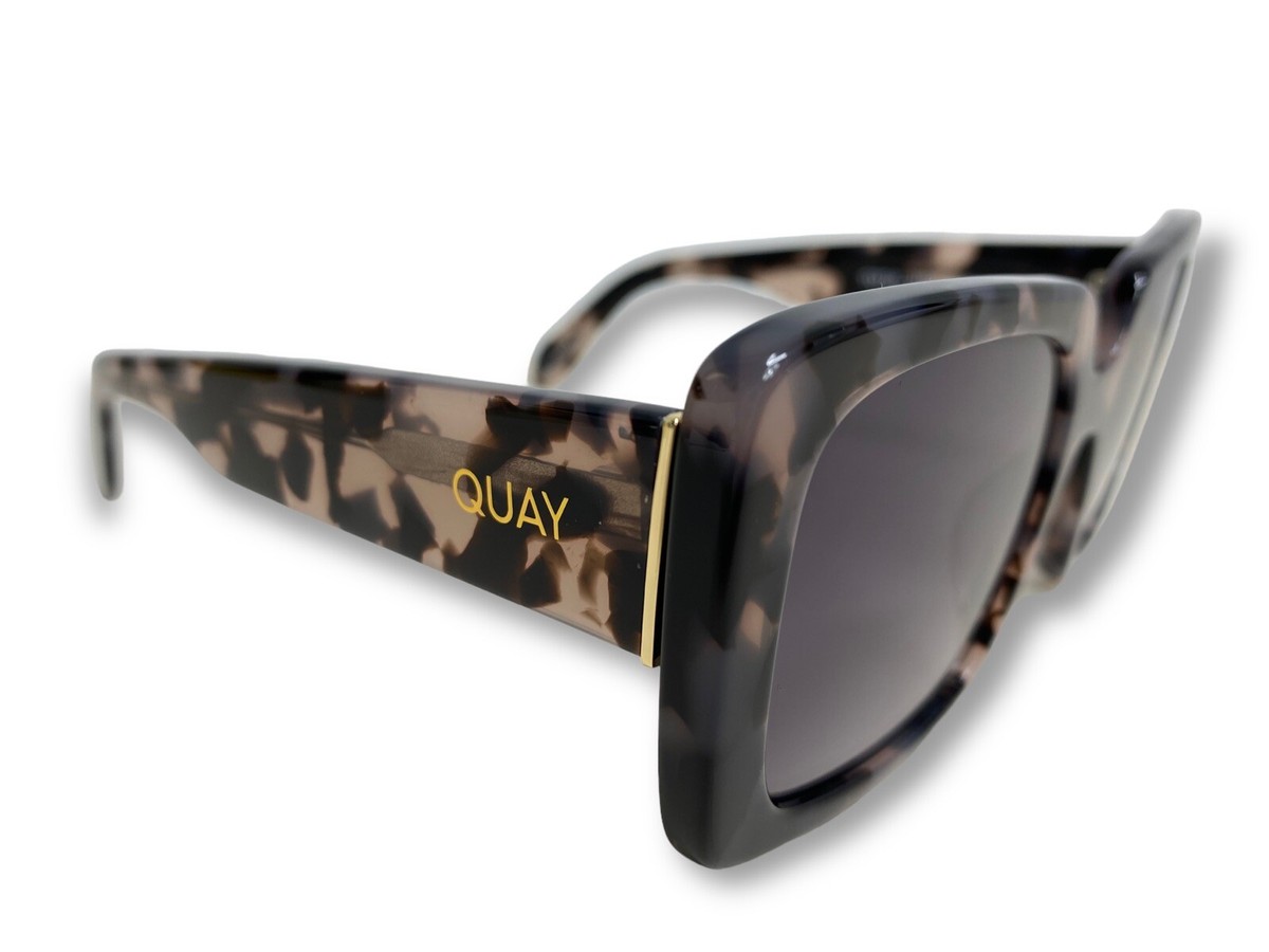 Quay Australia Total Vibe Milky Tortoise Sunglasses Quay Australia Total Vibe Mini Milky Tortoise Smoke Lens  main image 2