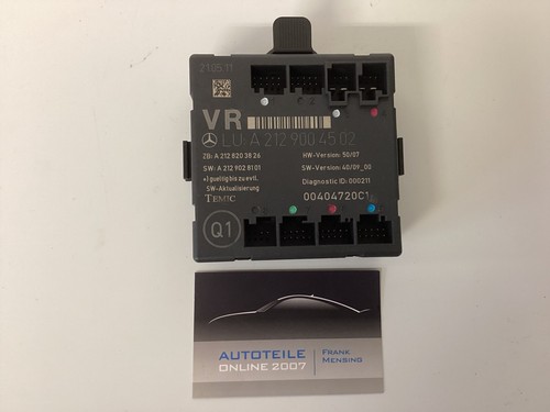 Mercedes Benz E220 212K Türsteuergerät Steuergerät Tür Modul A2129004502