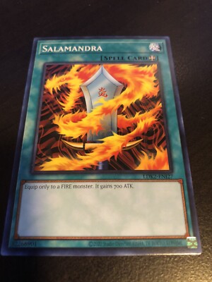YUGIOH - Salamandra - LDK2-ENJ27 - Common - Unlimited Ed - NM/M | eBay