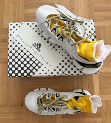 NEU: Adidas X Stella McCartney Sneaker, weiß/gelb, Gr 37,5