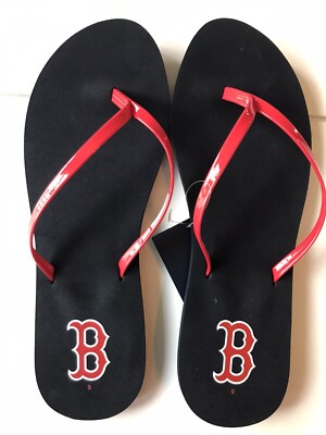 red sox flip flops