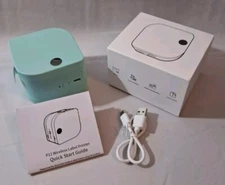 NEW (Open Box) Wireless Aqua Colored Phomemo Label Printer P12  FREE SHIPPING!!!
