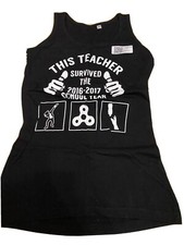 This Teacher Survives Girlie Shirt S