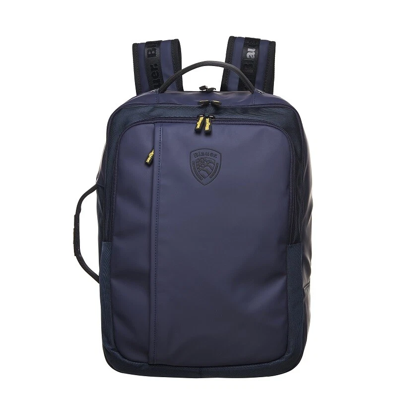 Backpack BLAUER F3AXEL02 / Bus Navy Blue with Logo Unisex I2023