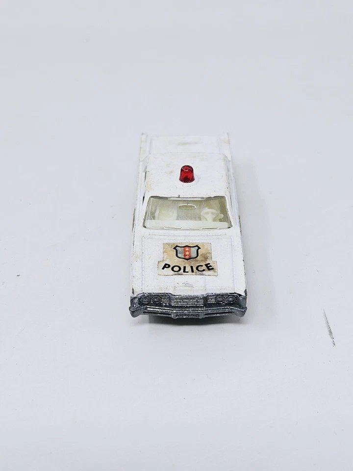 Matchbox Lesney Superfast No. 55 or 73 MERCURY POLICE CAR - RED LIGHT DOME - Image 2 of 4