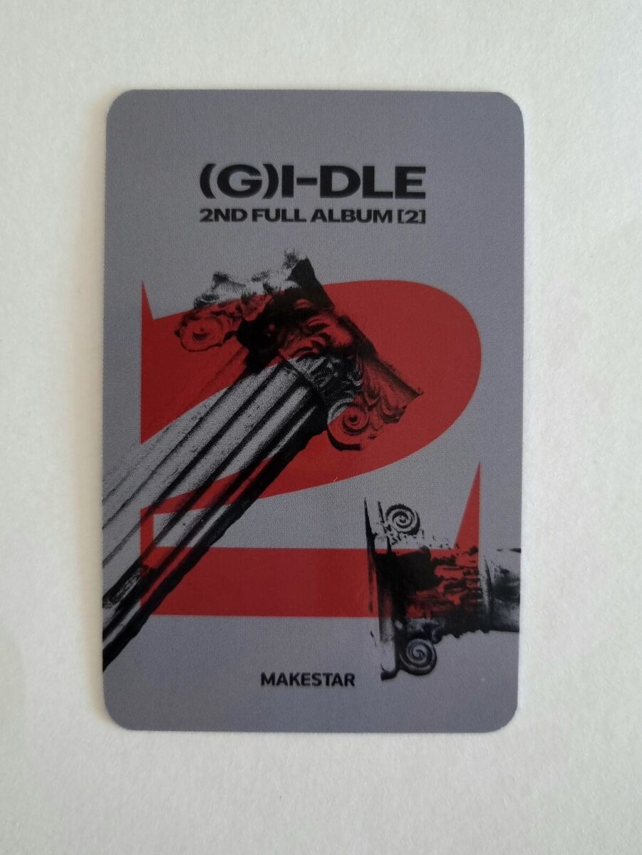 G)I-DLE G-IDLE The 2nd Full Album 2 Two Makestar 2nd Fan G)I-DLE G-IDLE The 2nd Full Album 2 Two Makestar 2nd Fan