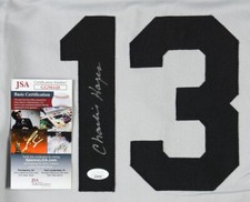 CHARLIE HAYES HAND SIGNED NEW YORK YANKEES JERSEY.  JSA COA.
