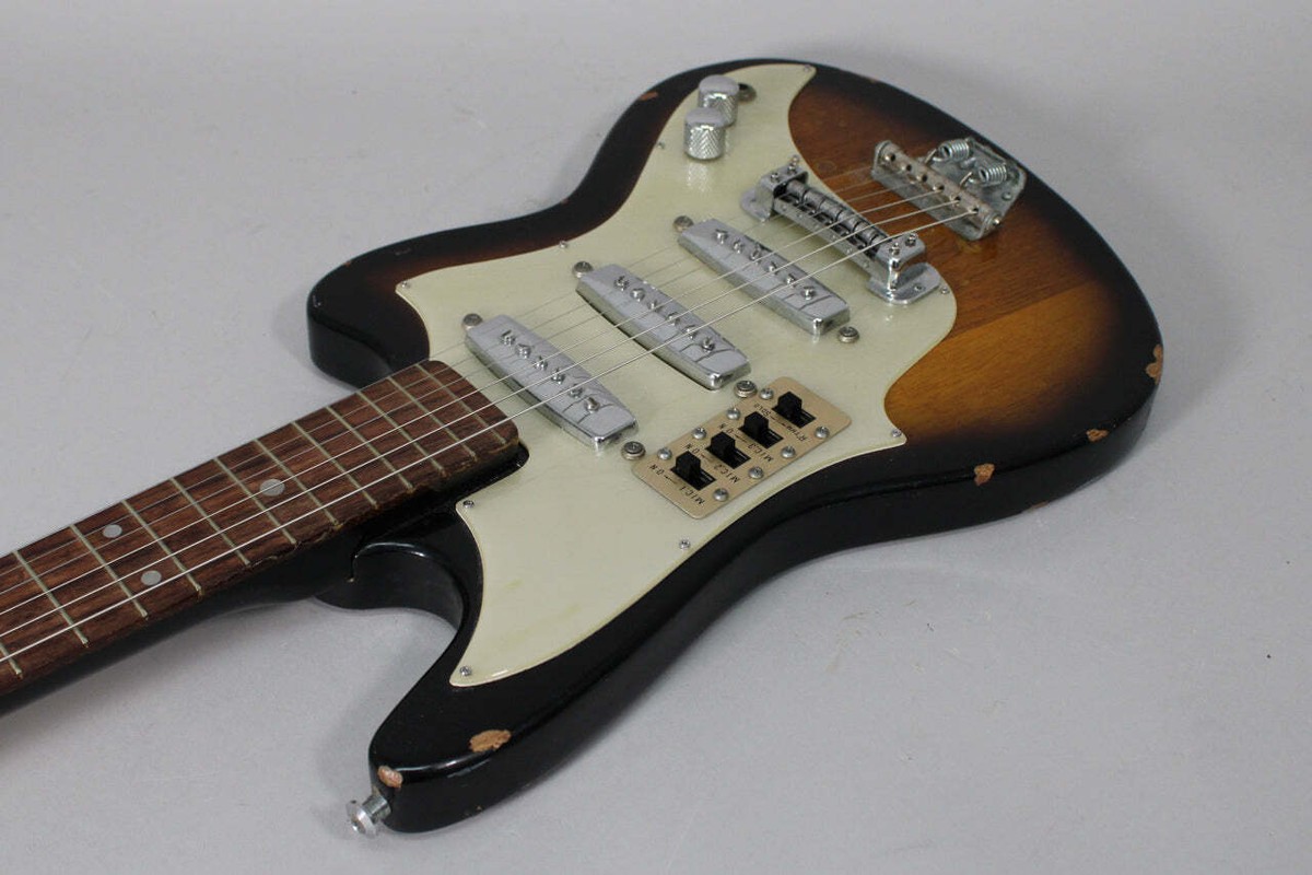 1960s Teisco ET-300 Vintage Sunburst w/SSC | eBay