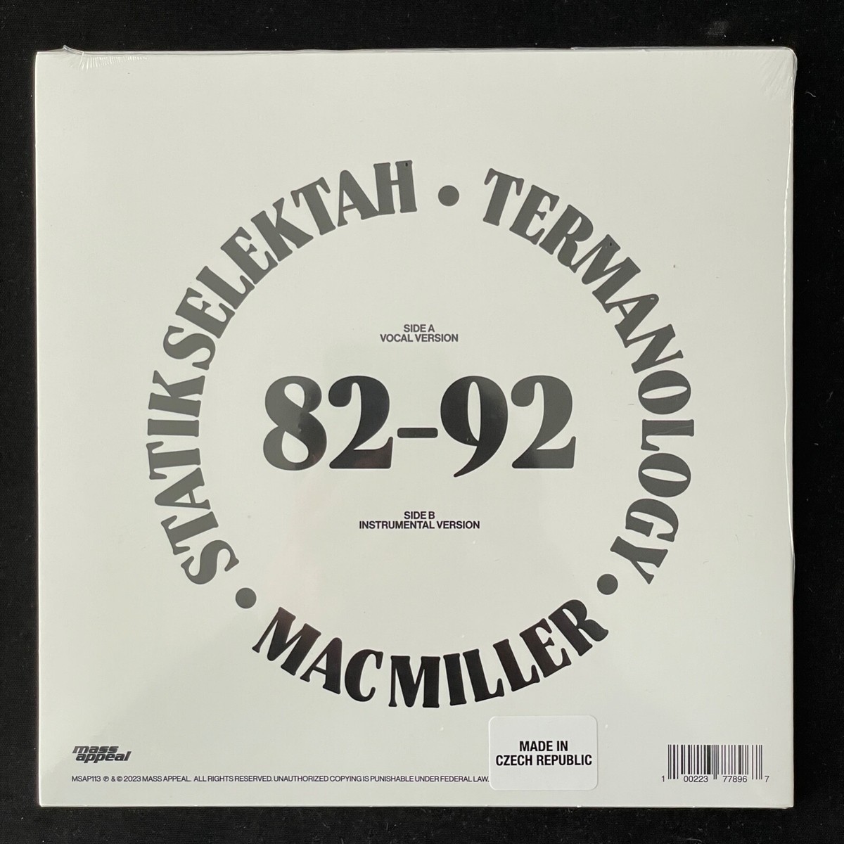 Statik Selektah & Termanology ft. Mac Miller - 82 92 - 🟢 Green 7