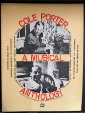 1981 COLE PORTER A MUSICAL ANTHOLOGY SONG BOOK